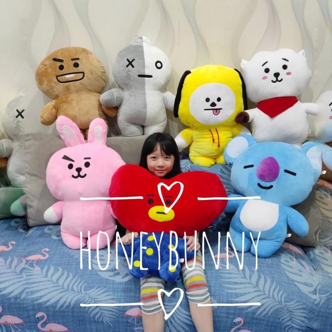 BERGARANSI boneka bts bt21 unofficial super jumbo besar