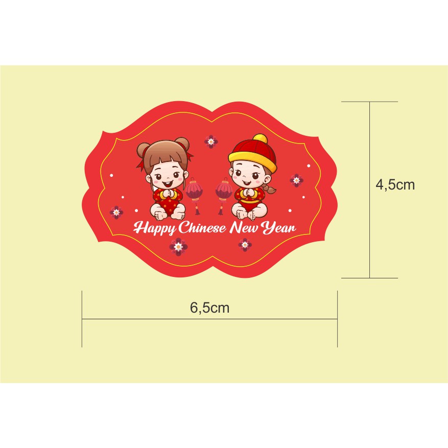 

Stiker Toples Dus Kue Kering Tema Imlek Merah Lampion