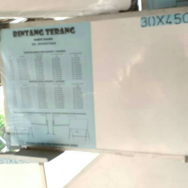 

White Board Gantung Ukuran 30x45cm