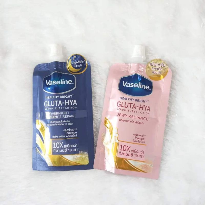 Vaseline Gluta Hya Sachet Original Thailand 30ml