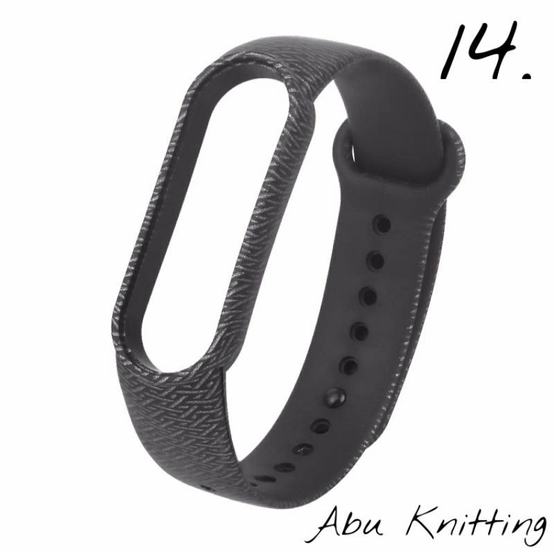 Strap Camouflage Corak untuk Mi Band 5/6 dan Amazfit Band 5 Bahan TPU lembut dan Elastis