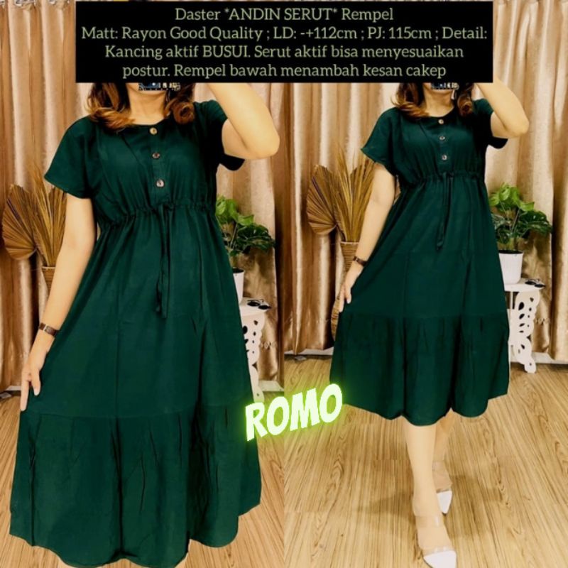 Daster Serut / Daster Andin Serut / Daster BUSUI / Daster Rayon Premium / Daster Rayon
