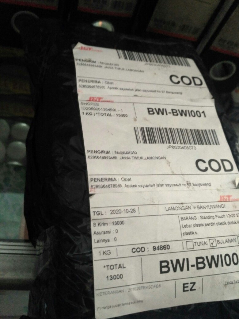 Standing Pouch 12x20 Stp Seal Lebar Plastik Berdiri Plastik Duduk Klip Plastik Snack Tebal Berdiri