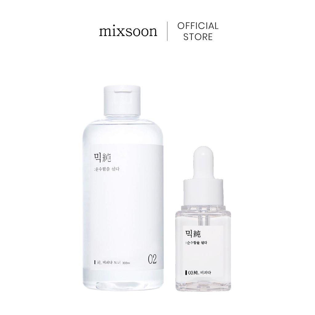 Mixsoon Bifida Ferment #Anti-Aging Mini Set (Toner 300ml + Essence 20ml)