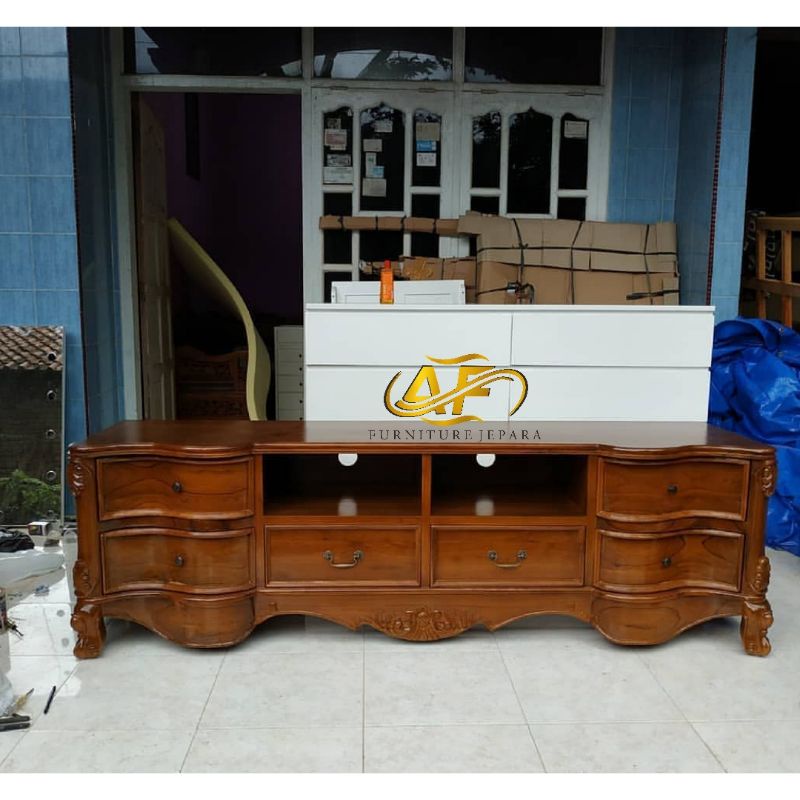 bufet tv kabinet,bufet tv mewah,bufet tv mebel jepara
