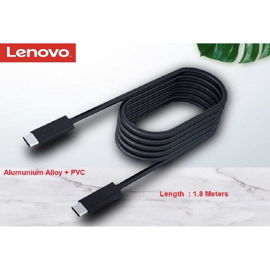 Kabel Adapter Notebook Lenovo Thinkpad Type C To Type C 65W Original