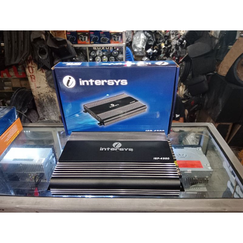Power Intersys seri ISP-4300 4chenel 400what Murni Audio Mobil