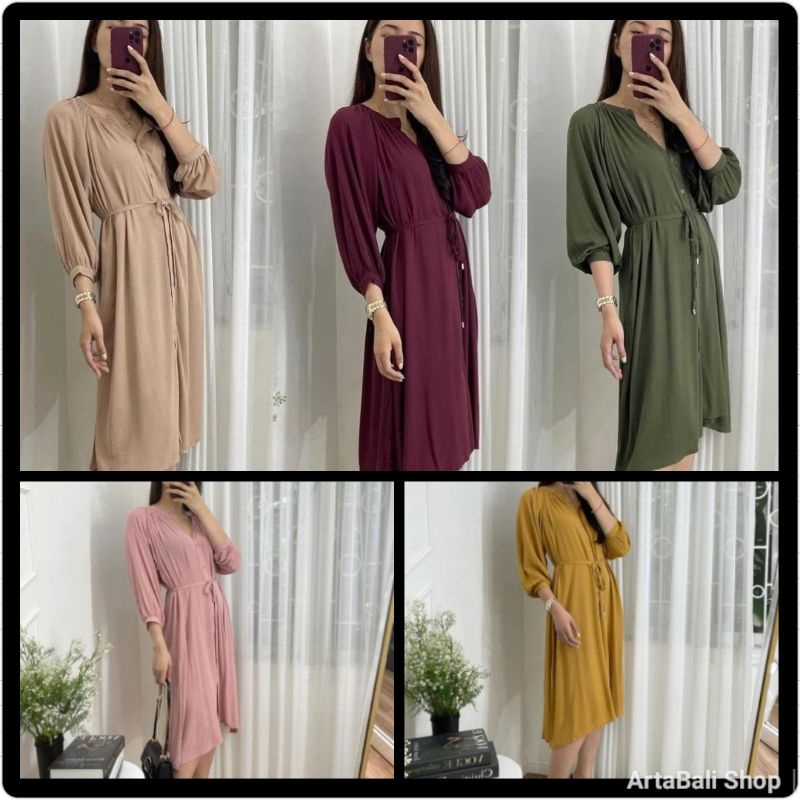 Dress rayon duchess