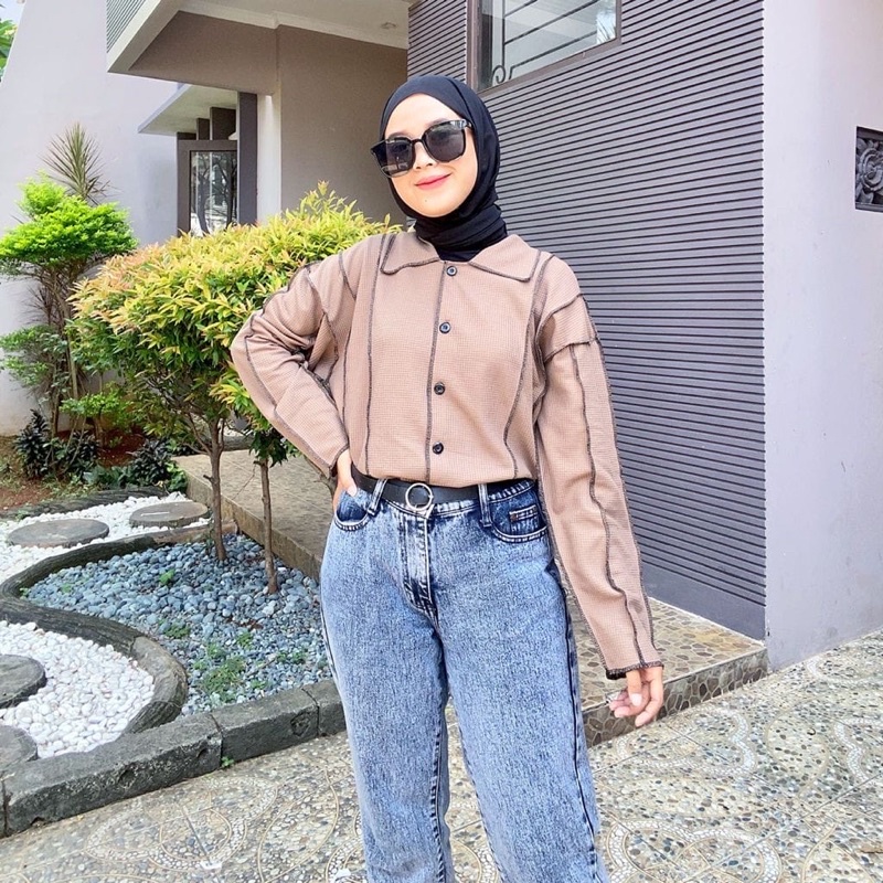 Blouse Hanara Rib