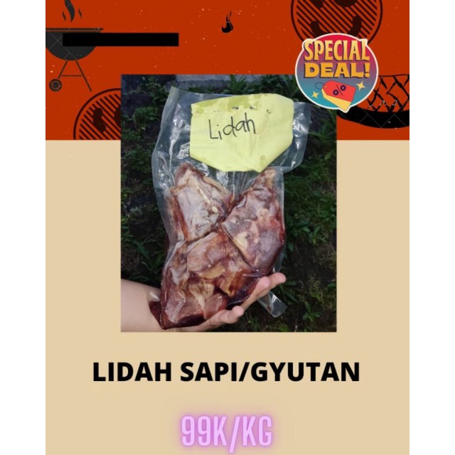 

LIDAH SAPI/GYUTAN 1KG PROMO