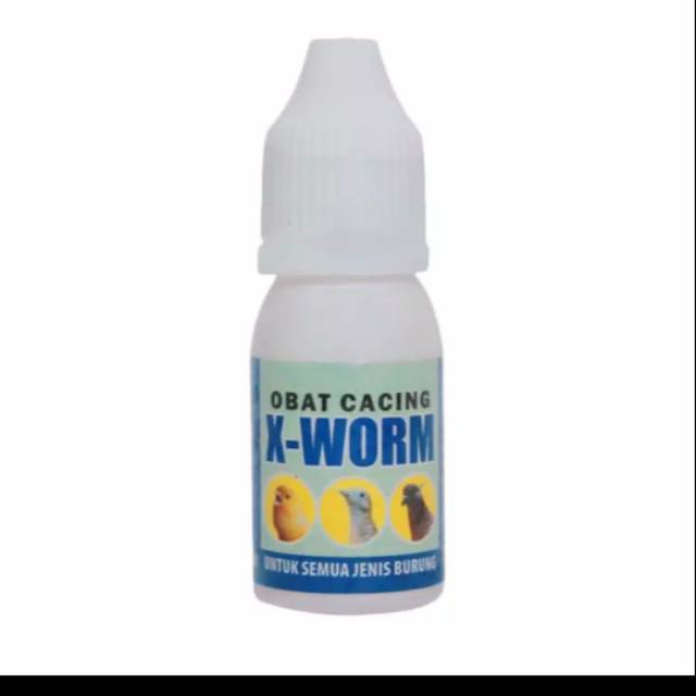 xworm obat cacing burung semua jenis x-worm superkicau lovebird murai anis kenari