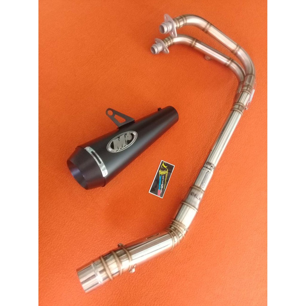 Knalpot Ninja 250 Fi - M4 Black
