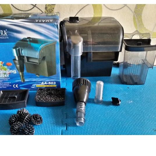 Amara AA-503 Hang On Filter FIlter Gantung Aquarium Filter Samping Aquarium Amara AA 503