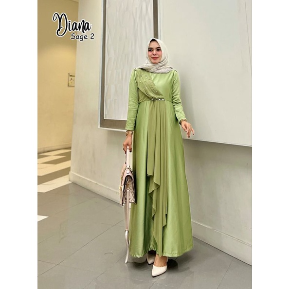 DIANA Gamis Mewah Pesta Muslimah