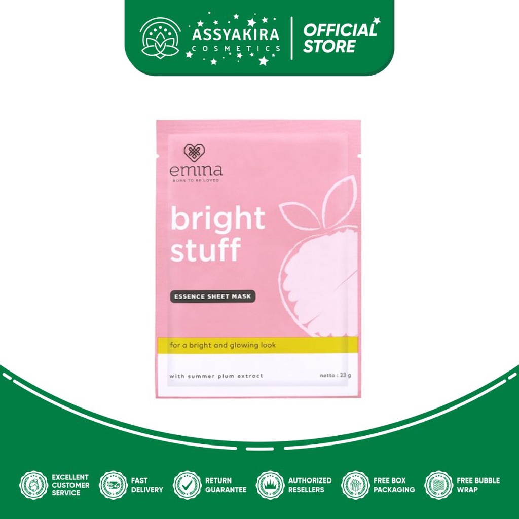 Emina Bright Stuff Essence Sheet Mask 23gr