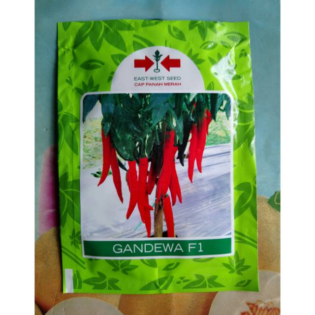 Benih Biji Bibit Cabe Merah Besar GANDEWA F1 10gr