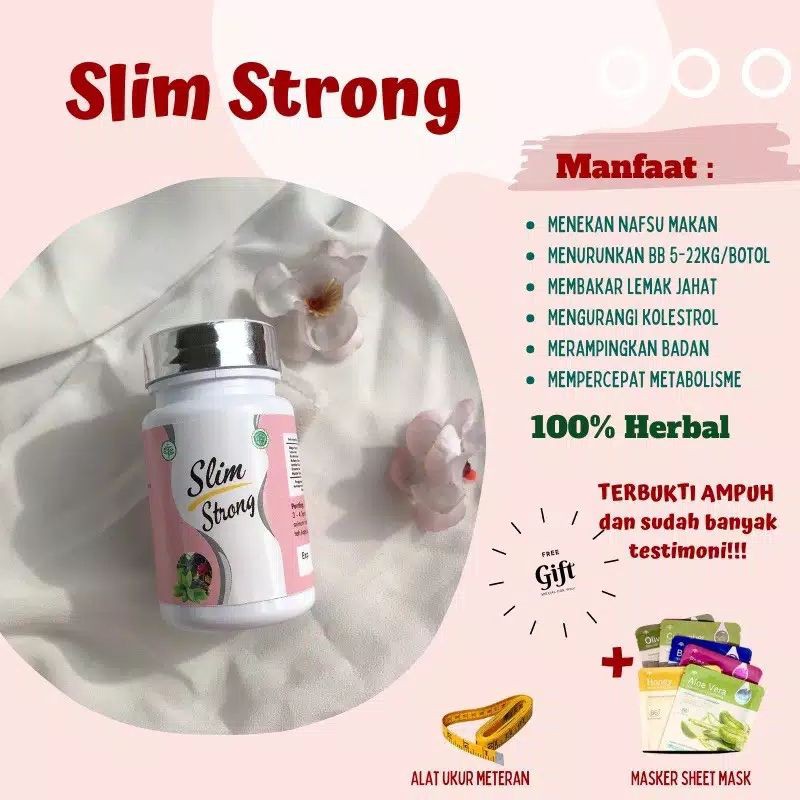obat diet langsung langsing slim strong