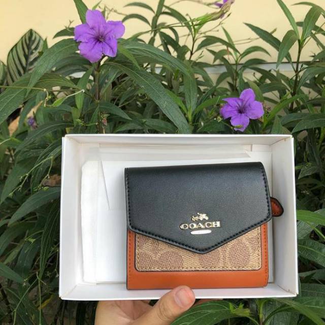 Coach parker small envelope wallet