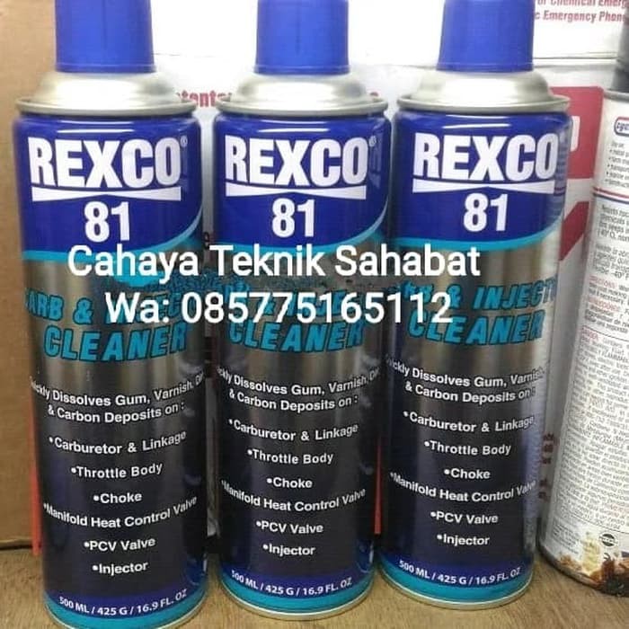 REXCO 81 Carb &amp; Injector Cleaner 500ML