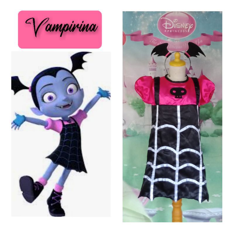 Baju Kostum Vampirina/Kostum Hallowen Vampirina