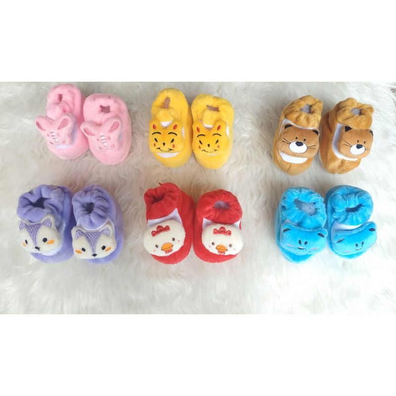 SEPATU BAYI KAIN BONEKA LUCU - SEPATU BONEKA BAYI LUCU