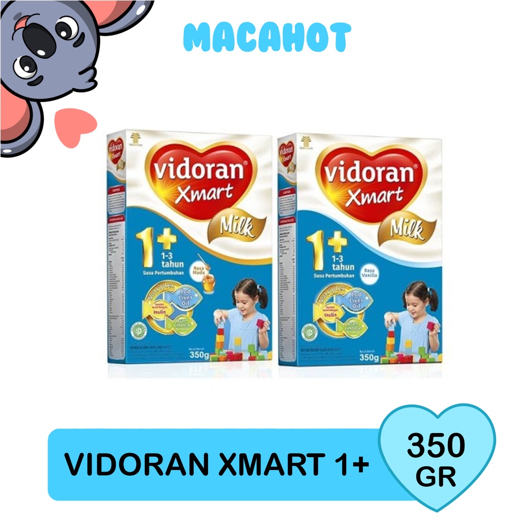 MC VIDORAN XMART 1+ 350GR VANILA MADU VIDORAN SMART 350 GR 350GRM VANILLA HONEY