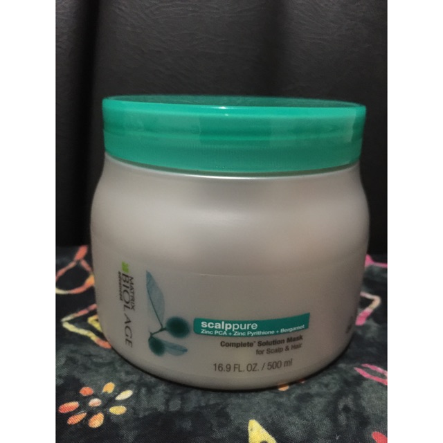 Matrix Biolage Scalppure Complete Masker Rambut Hair Mask - untuk Rambut Berketombe
