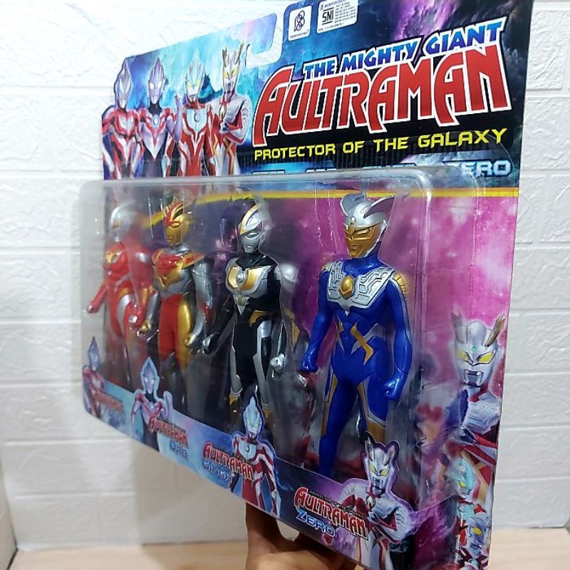 Set Action Figure Ultraman - Mainan Figur Ultamen Anak Laki Cowok