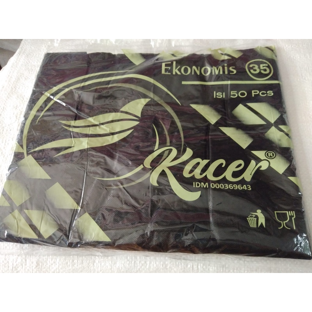 Kantong Plastik Kresek HD Ekonomis Kacer (Ukuran 35)