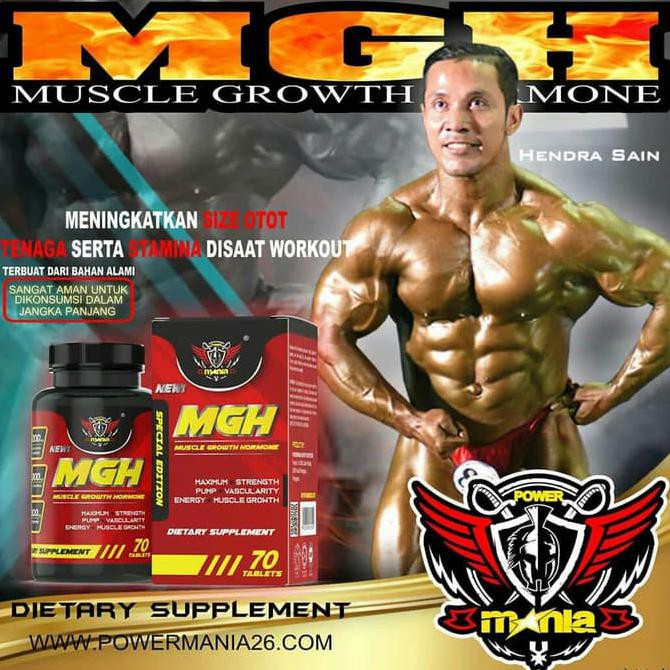 ⭐⭐ BANTING HARGA SUPLEMEN FITNES MURAH⭐⭐ MGH POWER MANIA MUSCLE GROWTH HORMONE TESTOSTERON
