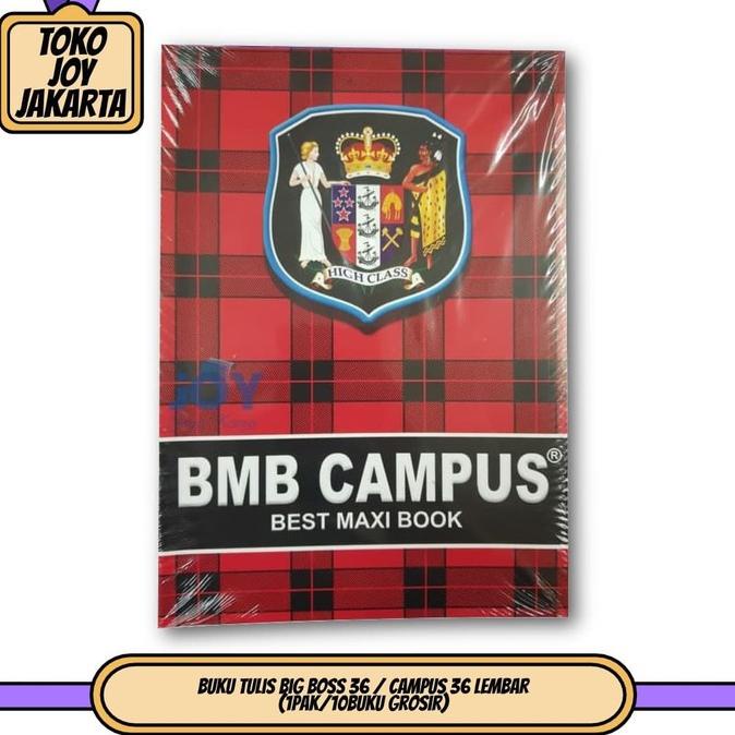 

Barang Bagus Buku Tulis Big Boss 36 / Campus 36 lembar (1pak/10Buku Grosir) !