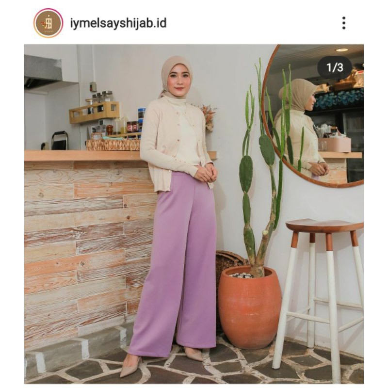 Scuba Kulot Lilac by Iymelsayshijab