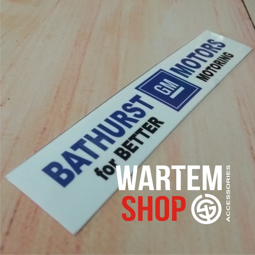 

STIKER DEALER TEMPEL LUAR LONG GM WHITE