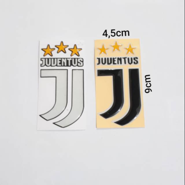 CUTTING STIKER TIMBUL RESIN JUVENTUS