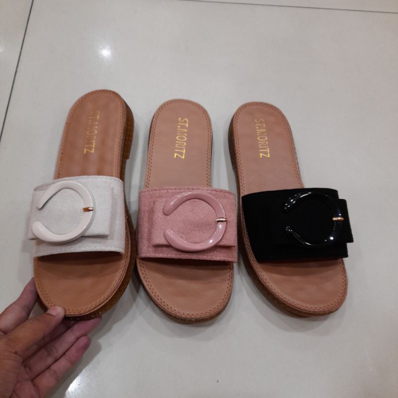 sandal slop wanita st.moritz