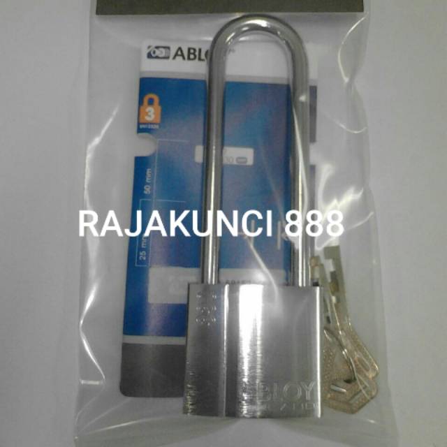 Gembok ABLOY 330C/100 / Gembok ABLOY / Gembok MOTOR / Kunci MOTOR / Gembok anti cairan dan potong