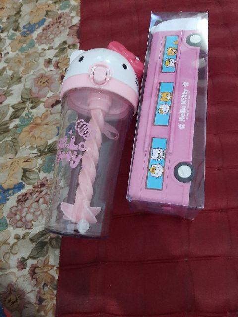 Botol Minum Aduk / Gelas Aduk Sedot Karakter Zb5403