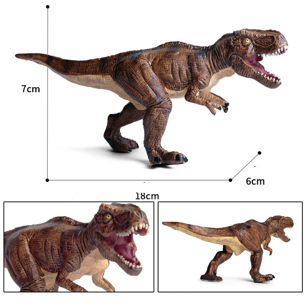 Needway Simulasi Tyrannosaurus Dinosaurus Ornamen Simulasi Mainan Edukasi Mainan Simulasi Hewan Action Figure Dekorasi Rumah Angka Dinosaurus Mainan