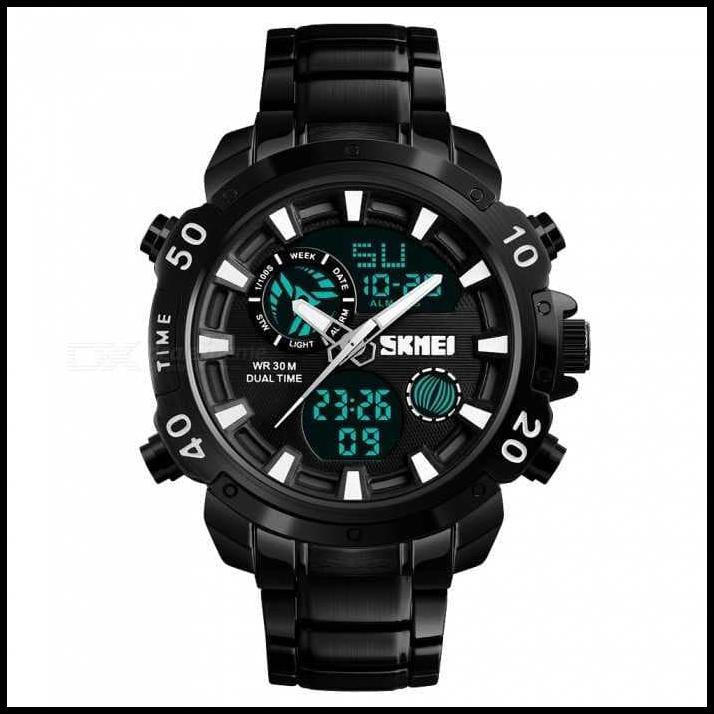 I1U6 JAM TANGAN PRIA ORIGINAL OHSEN MODEL KEREN UNIK MEREK TEMBUS - BIRU TIEY