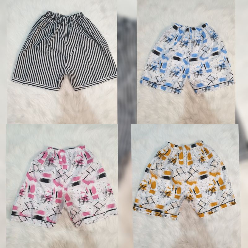 FREYA | SHORT KATUN ASLI Motif KEKINIAN | SHOT MOTIF