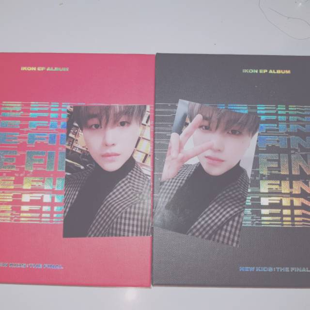 [Dijual cepat] iKON THE FINAL Jinhwan PC (red & black version]