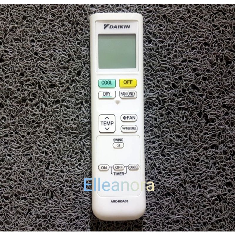 Remote AC Daikin ARC480A33 Original