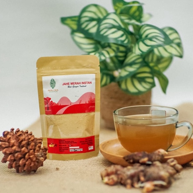 

Red Ginger Drink | Herbal Jahe Merah Instan 200 Gram Tanpa Ampas