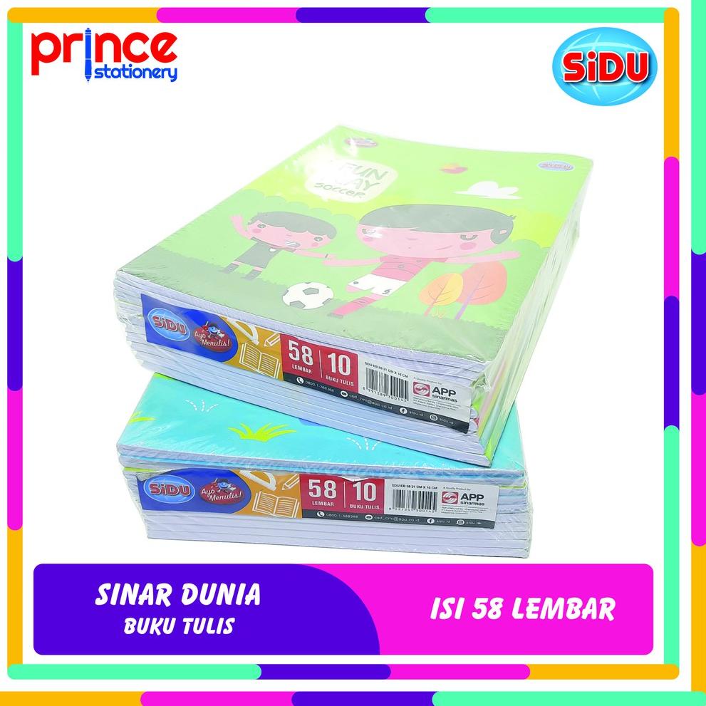 

TERMURAH ㅰ BUKU TULIS SINAR DUNIA ISI 58 LEMBAR ◈