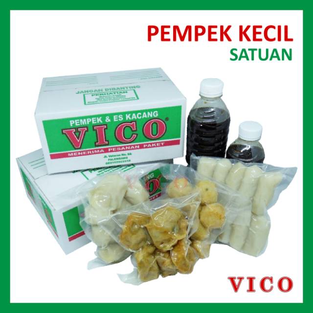 

Pempek Kecil Satuan - Pempek Vico Palembang