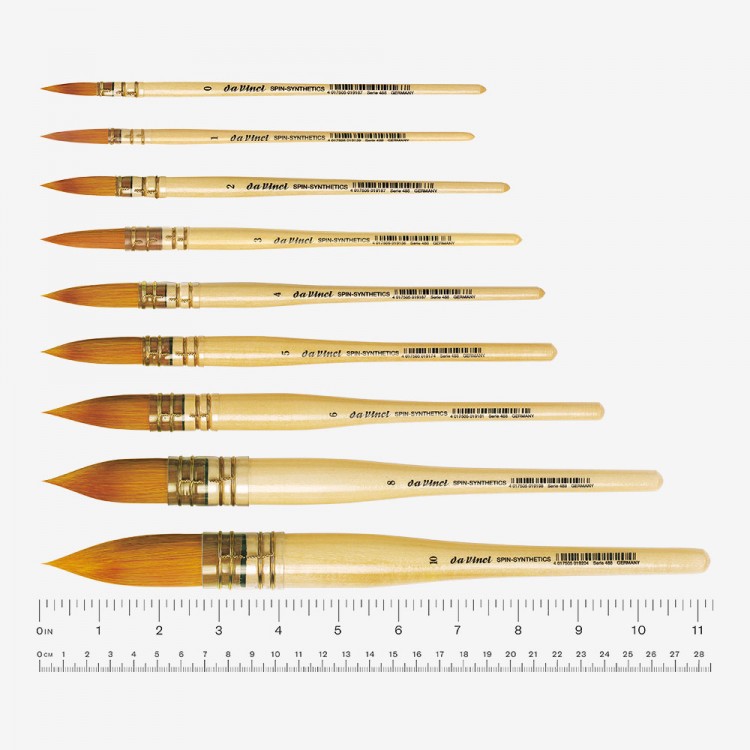 

(READY) Da Vinci Spin Synthetics Quill / Mop Brush 488