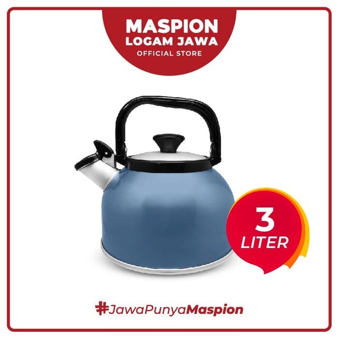 Jual Maspion Teko Rigoletto Anodize 3 Liter Biru Teko Bunyi Aluminium Shopee Indonesia 0039