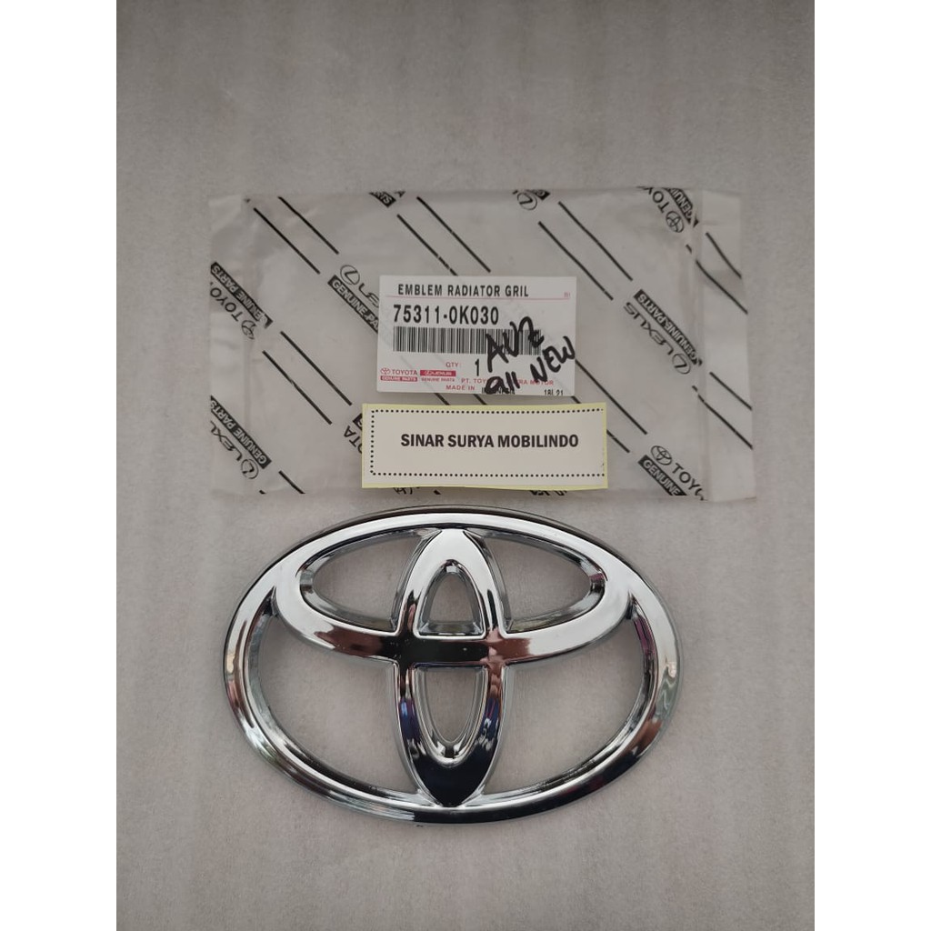 Jual Emblem Logo Toyota Depan Avanza Veloz Avanza G