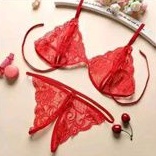BRA DAN CELANA DALAM 1 SET LINGERIE LONGNIGHT KOREA FASHION SET BRA LINGERIE G STRING
