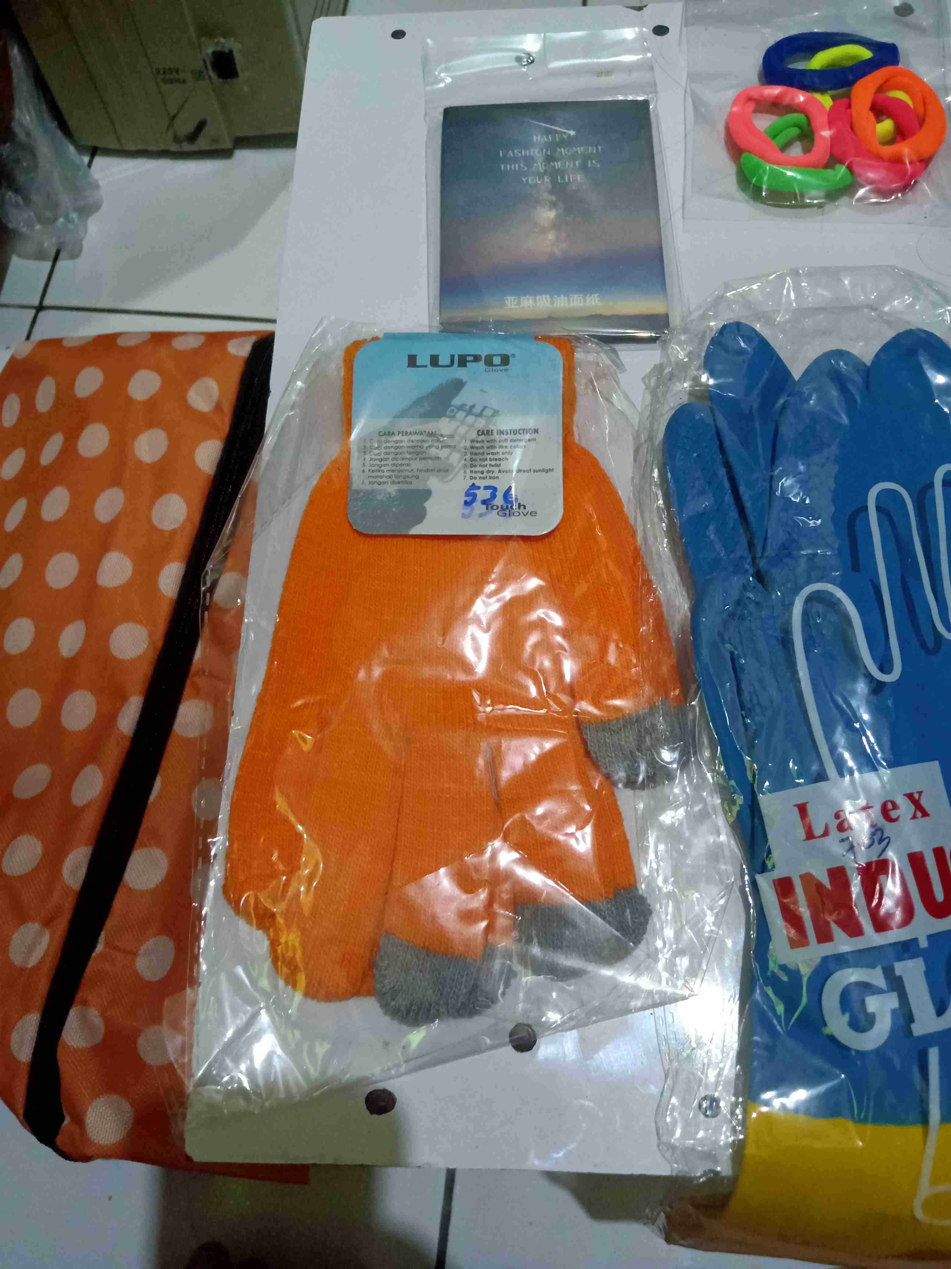 Sarung Tangan Latex, Karet Chemical L ,  Xl